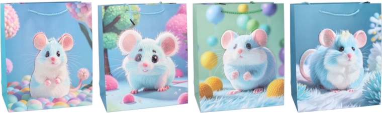 Bolsa de regalo infantil S 18 × 23 × 9 cm