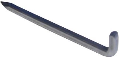 Grapa 100 mm brillante (100 uds)