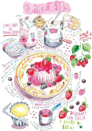 Puzzle Panna Cotta 1000 piezas MAGNOLIA