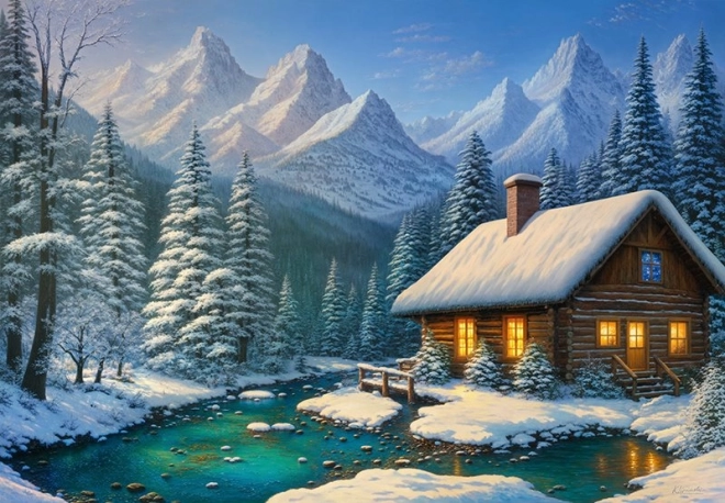 Puzzle Cherry Pazzi Susurro invernal 500 piezas