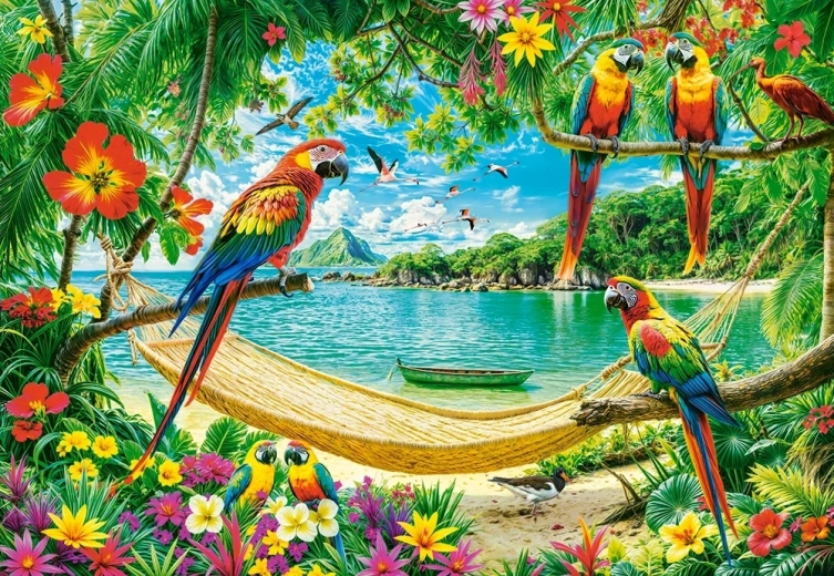 Puzzle Castorland Lugar exótico 1000 piezas