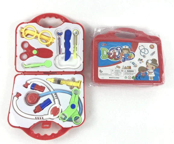 Set médico en maletín para pequeños doctores para viajar