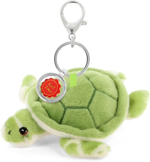 Llavero de peluche para bolso tortuga 12 cm