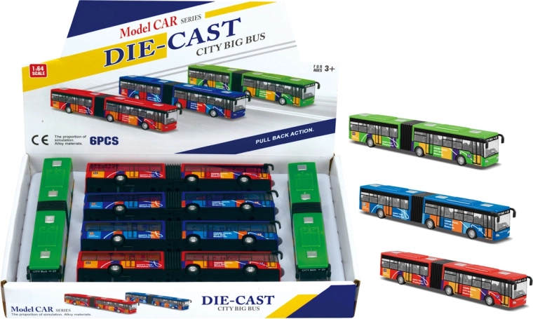 Autobús articulado 1:64 – modelo articulado con retrofricción