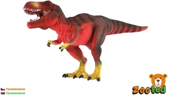 Dinosaurio de plástico T‑Rex 26 cm