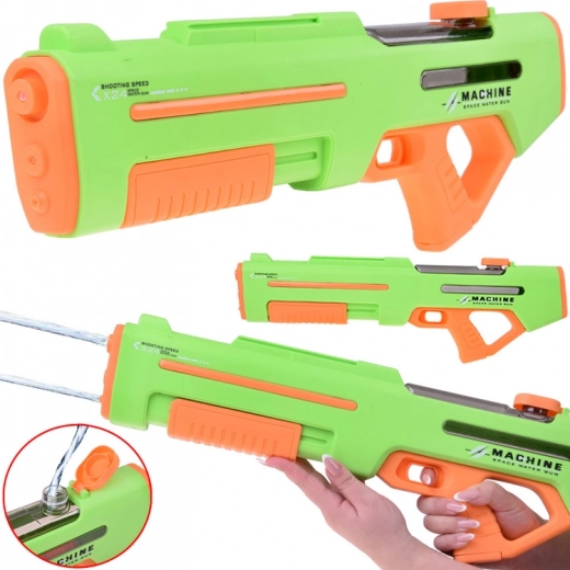 Pistola de agua eléctrica con boquilla doble