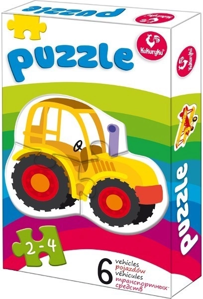 Primer puzzle – Vehículos