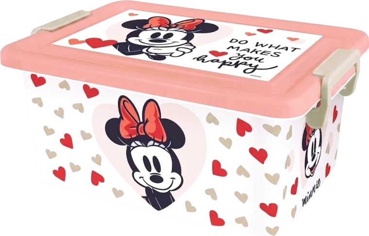 Caja de almacenamiento Minnie Mouse 7 l