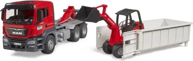 Cargadora Schäffer para trabajar en la obra