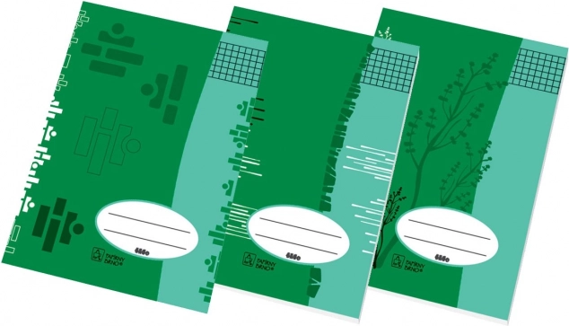 Papírny Brno cuaderno escolar A5 cuadriculado