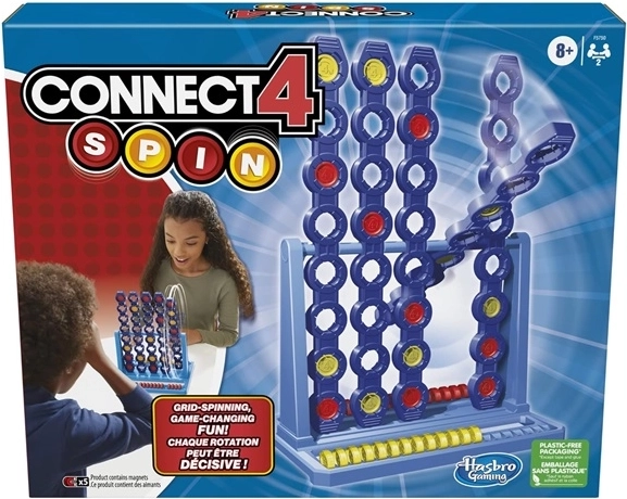 Hasbro Connect 4 Spin – juego de estrategia