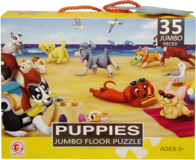 Puzle de suelo XL 35 piezas con asa