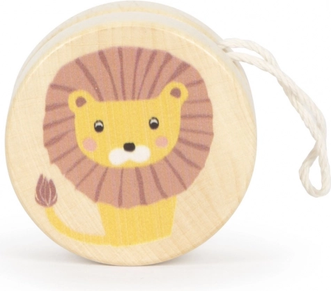 Yo-yo de madera con motivo de león Small Foot