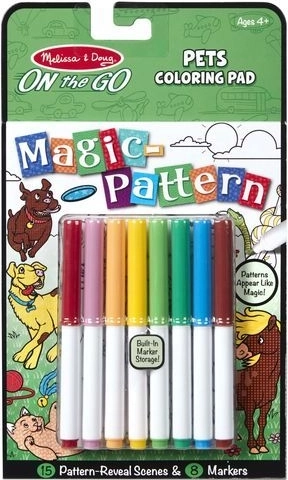 Libro mágico para colorear: animales domésticos Melissa & Doug