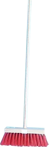Escoba de madera para carreteras para niños 60 cm