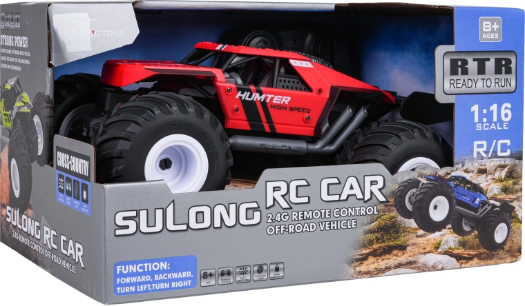 RC crawler 1:16 HUNTER – rojo