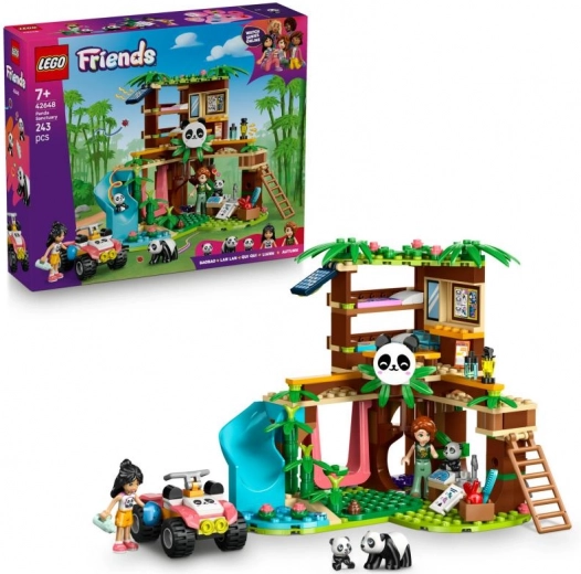 LEGO® Friends 42648 Cuidado de animalitos en la estación de rescate de pandas