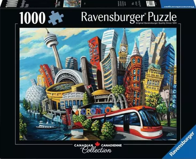 Puzzle Ravensburger Canadian Collection: Toronto (1000 piezas)
