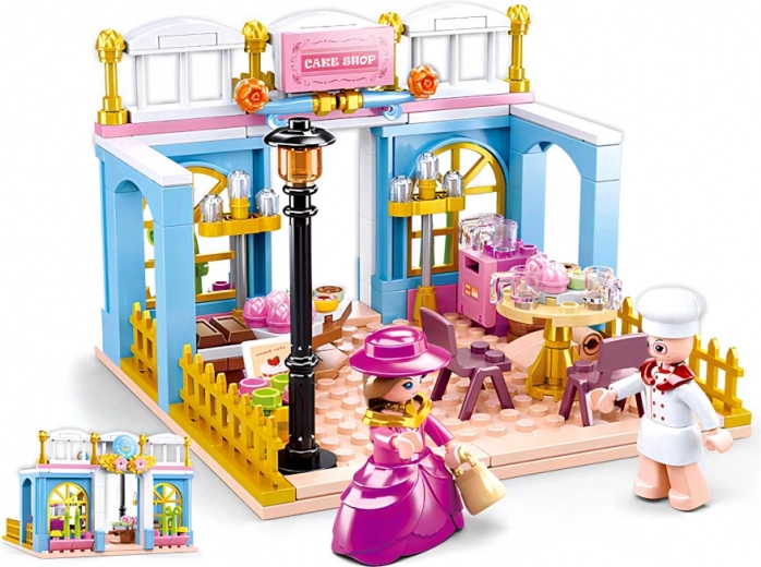 Set de construcción Sluban Girl's Dream Village – panadería de época