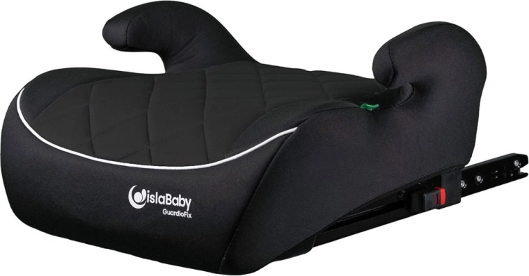 IslaBaby GuardioFix elevador para coche con ISOFIX 125–150 cm negro