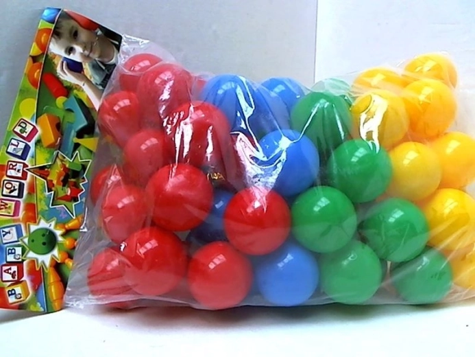 Pelotas para piscina en bolsa