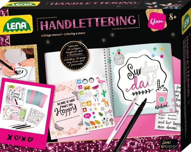 Lena Mi diario Handlettering – set creativo para caligrafía