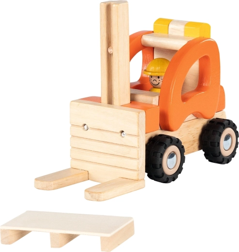Carretilla elevadora de madera con palé - 1 unidad
