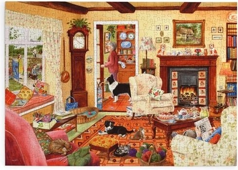 Puzzle House of Puzzles Té de las cinco, 500 piezas grandes