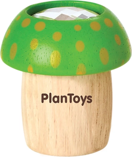 PlanToys caleidoscopio seta verde