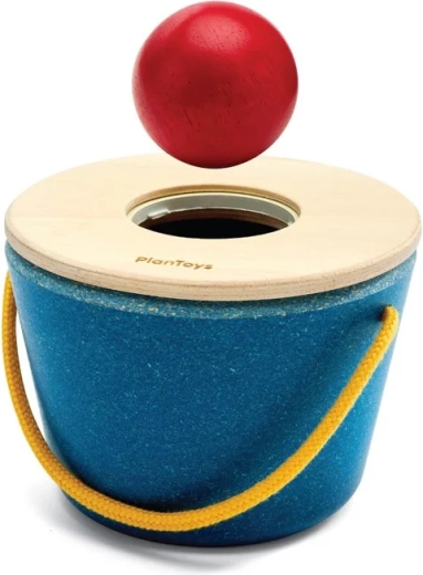 Caja de encaje PlanToys con pelota - 1 unidad