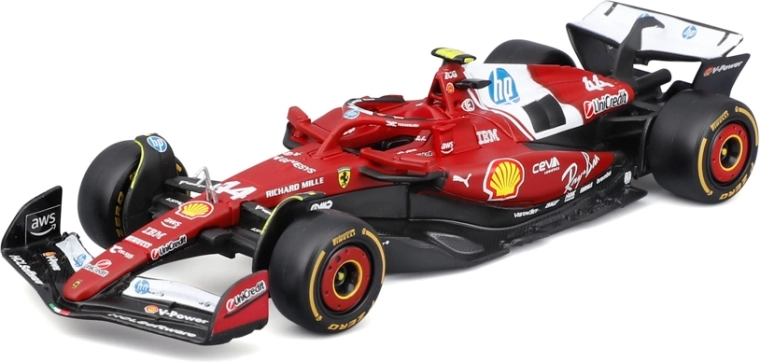 Modelo Bburago Fórmula 1 Ferrari SF-25 (2025) Lewis Hamilton 1:43