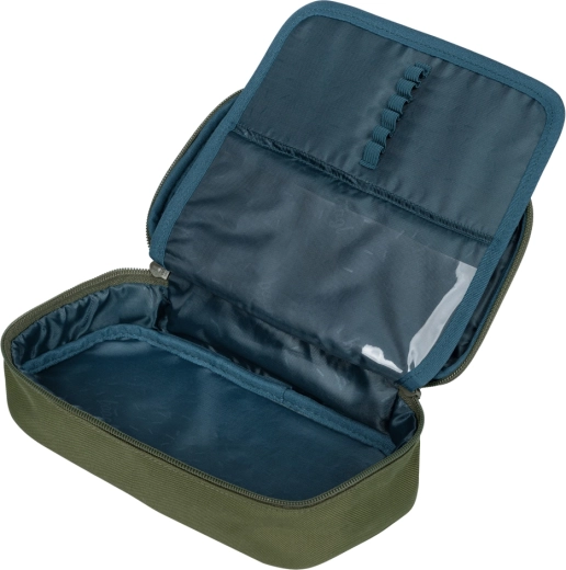 Estuche etui Olive con organización inteligente