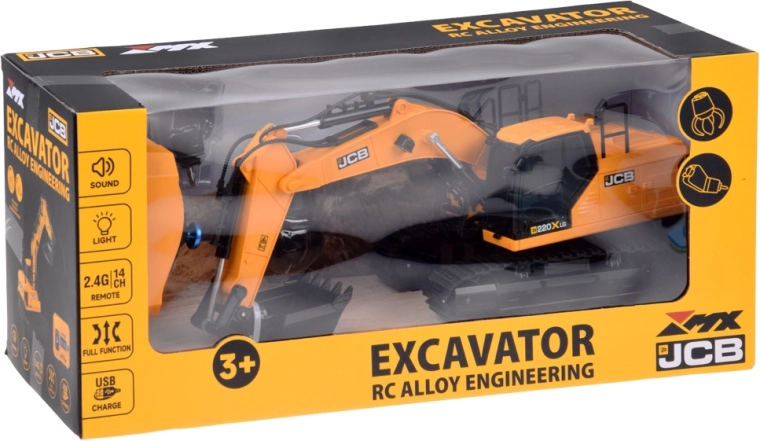 Licencia oficial JCB y acabado realista