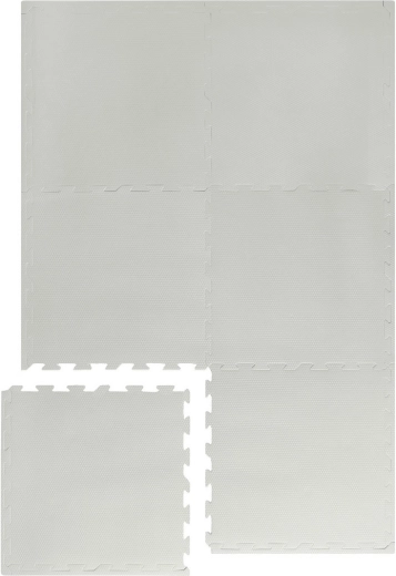3 Sprouts alfombrilla de juego de espuma turtledove grey