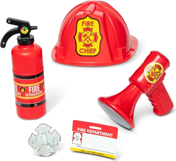 Equipamiento realista para jugar a los bomberos