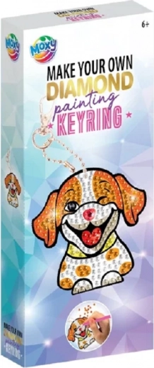 Moxy pintura de diamantes – colgante perro