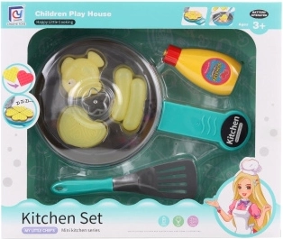 Sartén de juguete infantil con efectos