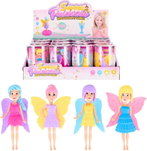 Muñeca hada con accesorios (4 tipos)