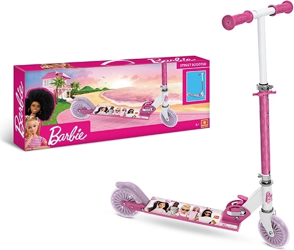 Patinete infantil BARBIE con barra de manillar ajustable