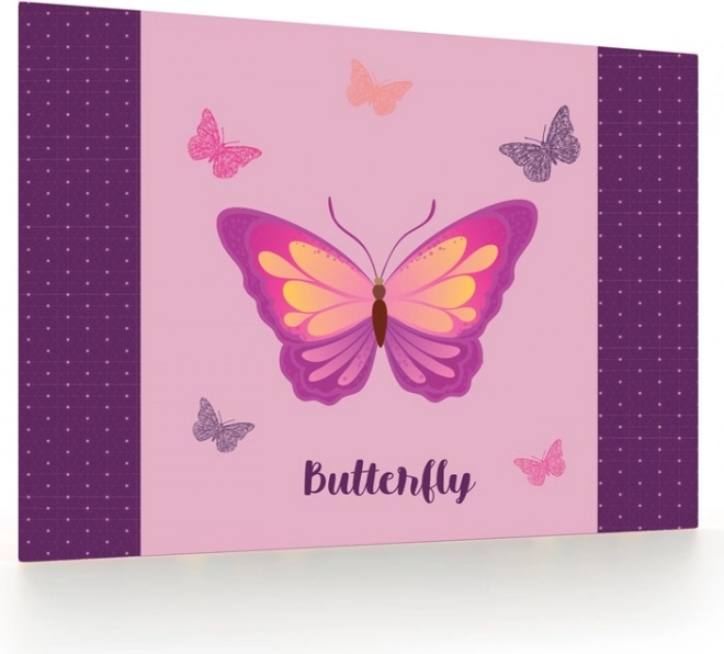 Alfombrilla para escritorio con motivo de mariposa 60 × 40 cm