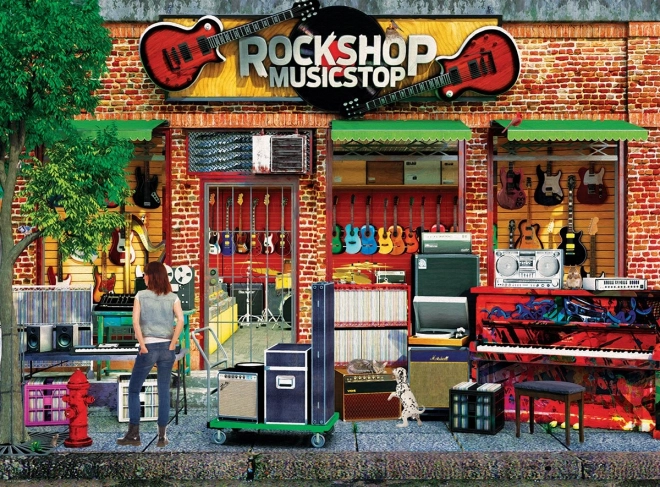 Puzzle de 1000 piezas EUROGRAPHICS Rock Shop