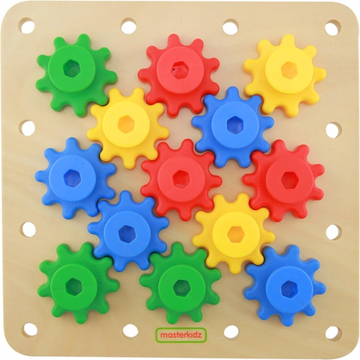 Engranajes - panel Montessori de Masterkidz