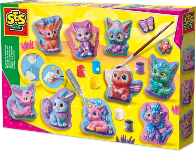 Moldeado y pintado: adorables figuritas de fantasía