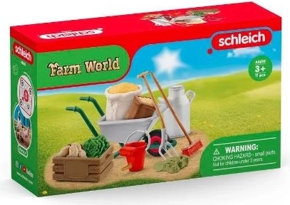 Schleich Farm World accesorios de cuidado para el establo