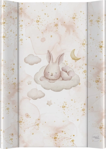 Ceba Baby cambiador con base rígida 50 × 70 cm ultra light sleepy bunny