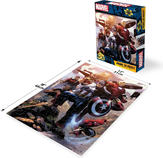 Puzle 3D MARVEL Avengers 300 piezas
