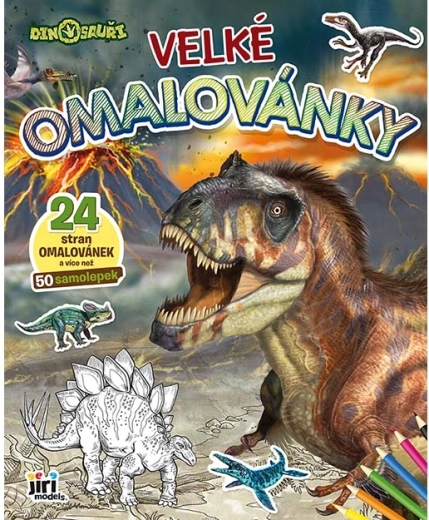 Grandes libros para colorear Dinosaurios