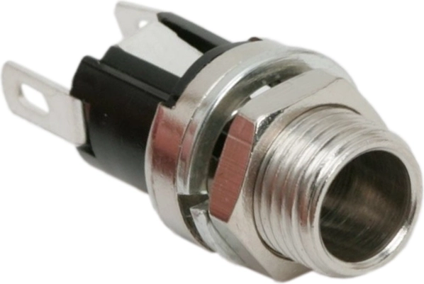 Toma DC empotrable de 5,5 × 2,5 mm