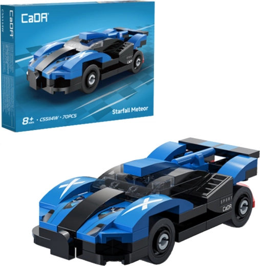 Construcción CaDA coche deportivo Starfall Meteor (70 piezas)