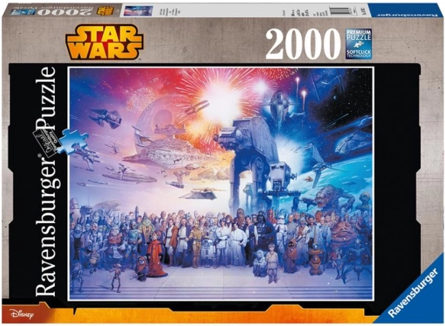 Puzzle Ravensburger Star Wars espacio 2000 piezas